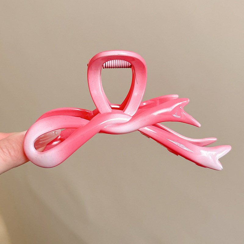 Clip de agarre, gran cantidad de cabello, horquilla esmerilada, horquilla simple, horquilla de tiburón, nuevo y exquisito tocado de alta gama, horquilla femenina