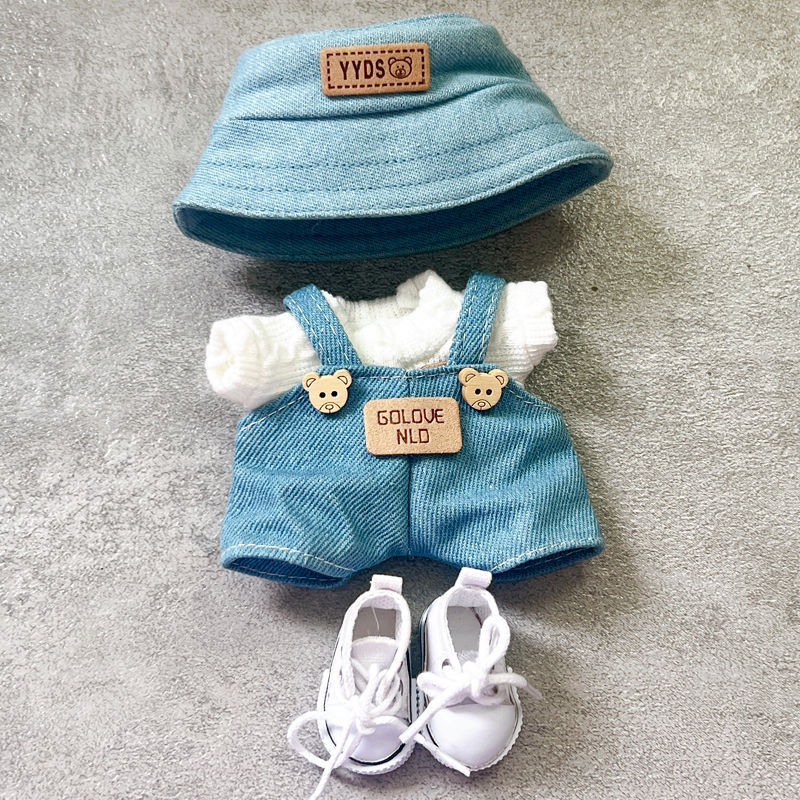 第一世代、第二世代、第三世代のラブブー子供服、オープンキャップ、オーバーオール、トレンディなカジュアルスーツ、着替え可能|undefined