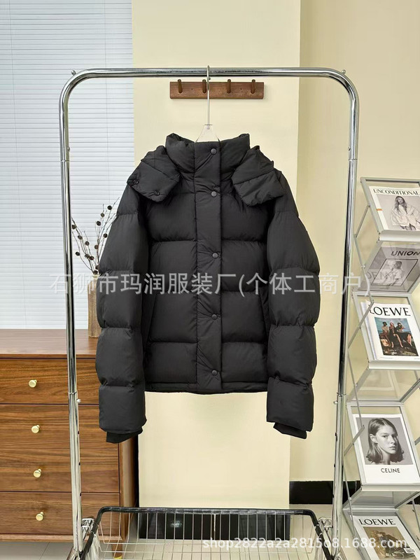 lulu平替五格经典puff泡芙女士修身性价比高版本保暖连帽羽绒服|undefined
