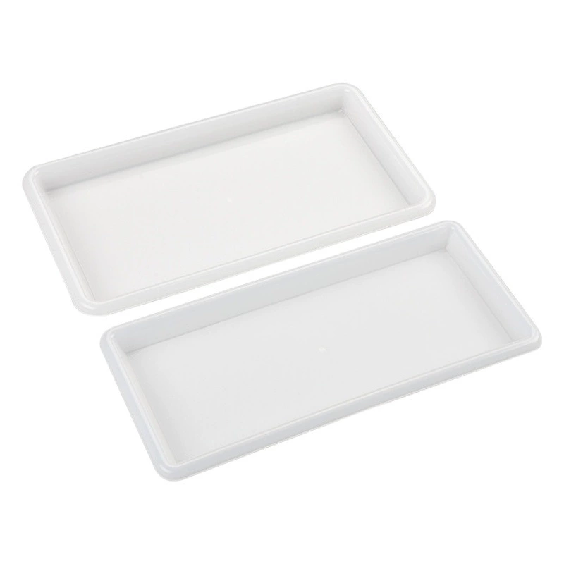 Прозрачный белый прямоугольный пластиковый поддон для слива воды, бытовой дренажный поддон из полипропилена, кухонные принадлежности, поддон для слива воды