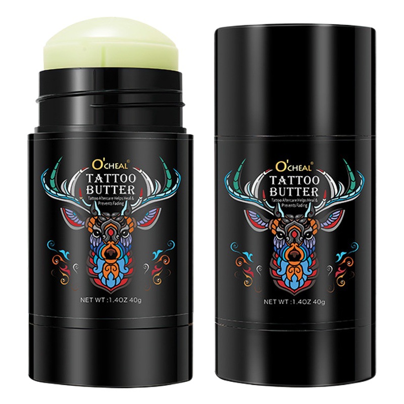 Ocheal Cross-Border Tattoo Care Stick Solid Color Color, Moisturizing and Nourishing Skin, Gentle Tattoo Tattoo Cream Rotation Type