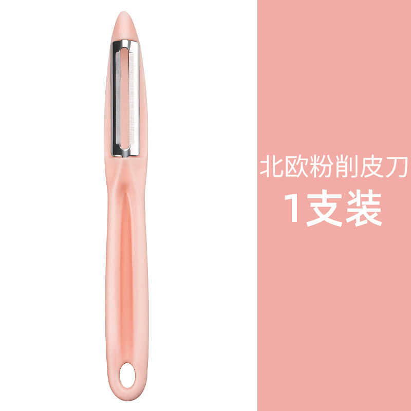 Cocina de acero inoxidable planas de regalo manzana gran cantidad de raspador de papas raspador de peras verduras raspador puede