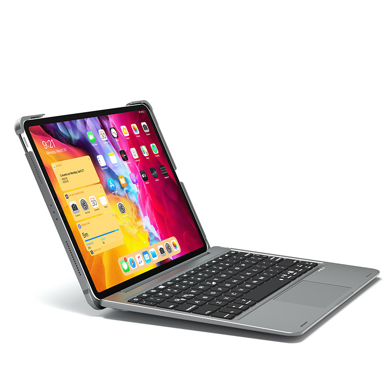 Suitable for Apple Tablet Ipad12Pro11 Split Bluetooth Wireless Magic Control Protective Shell Bracket Keyboard Cross-Border Suitable for Apple Tablet Ipad12Pro11 Split Bluetooth Wireless Magic Control Protective Shell Bracket Keyboard Cross-Border
