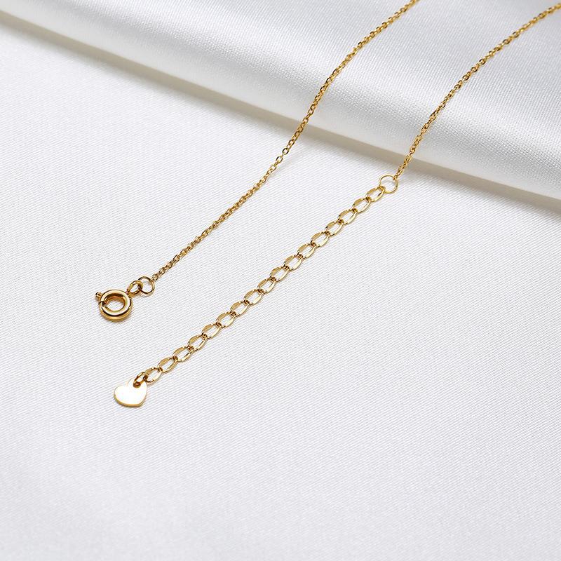 201 Stainless Steel Chain Material Daily Occasion 201 Stainless Steel Material Wholesale Jewelry Fashion Geometric 201 Stainless Steel Zircon Gold Plated Stainless Steel Necklaces