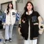 少女美式加厚宽松夹克