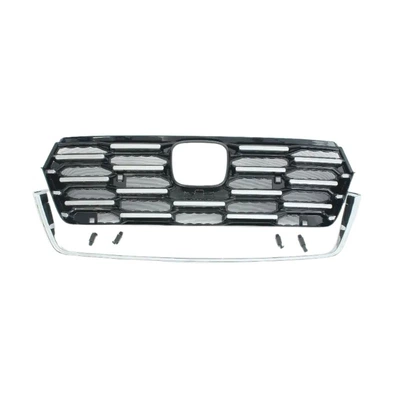 Automobile anti-insect net Honda Crv, Removable Insect-Proof Net - abs-bright-blackbright-stripu-shaped-mirror-silver-insect-proof-net-on-top-removablehigh-low-configurationfuel-version