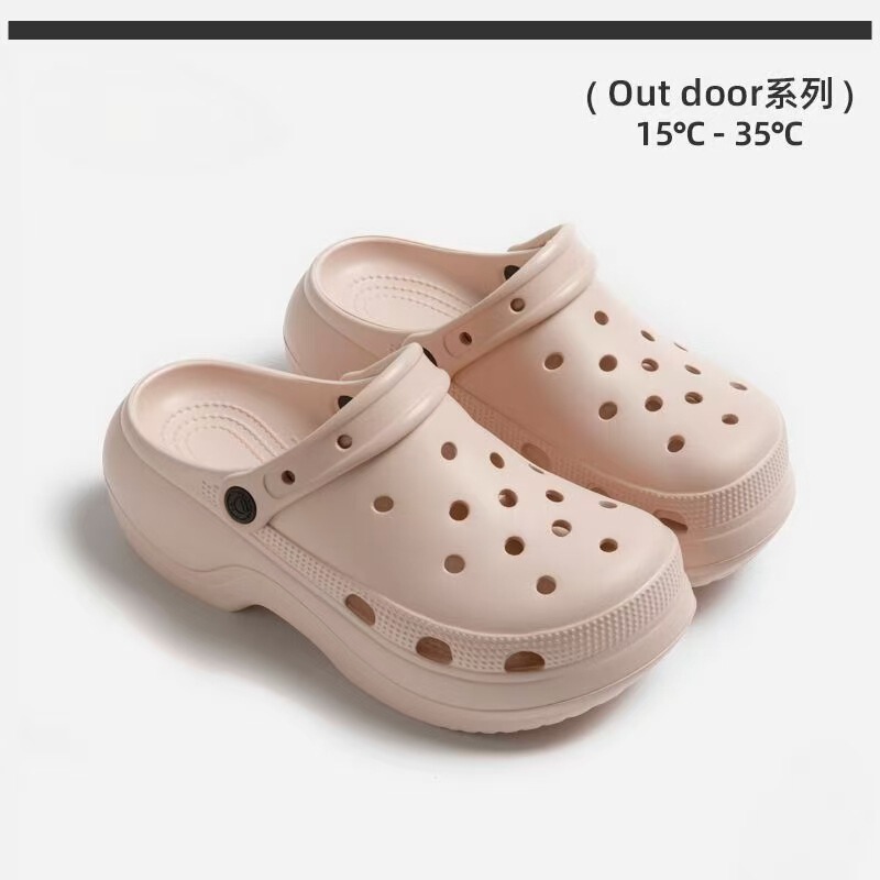Women's Summer Outdoor Thick-Soled Comfortable Sandals, Beach Shoes with Breathable Back Straps, Casual Shoes for Women, Cross-Border Women's Summer Outdoor Thick-Soled Comfortable Sandals, Beach Shoes with Breathable Back Straps, Casual Shoes for Women, Cross-Border
