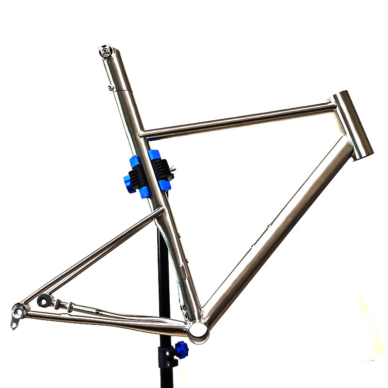 HFT titanium alloy highway integrated high seat tube frame processing production titanium alloy frame