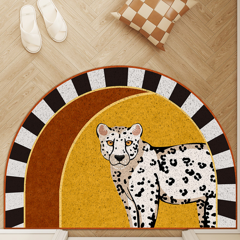 Durable Pvc Door Mat For Entryway - Scratch Resistant Dust Scraper_voghion.com