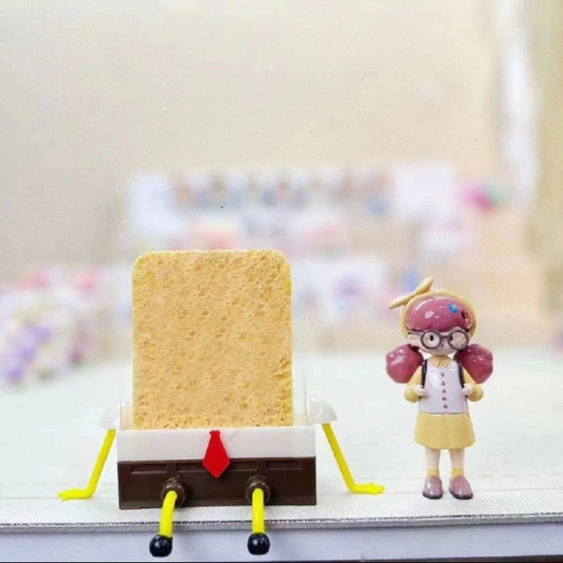 Baby esponja encantador drenaje de agua lavavajillas algodón cepillo de paneles de almacenamiento estantería de almacenamiento fregadero de cocina buena cosa recomienda artefacto mágico