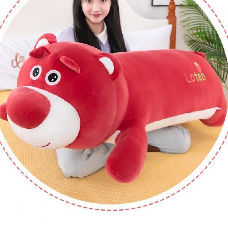 Tăng thêm trọng lượng và tăng kích thước của gối Puppa Berry Bear, đồ chơi nhồi bông Gấu Pupa, đồ tạo tác khi ngủ, sinh nhật đồ chơi sang trọng