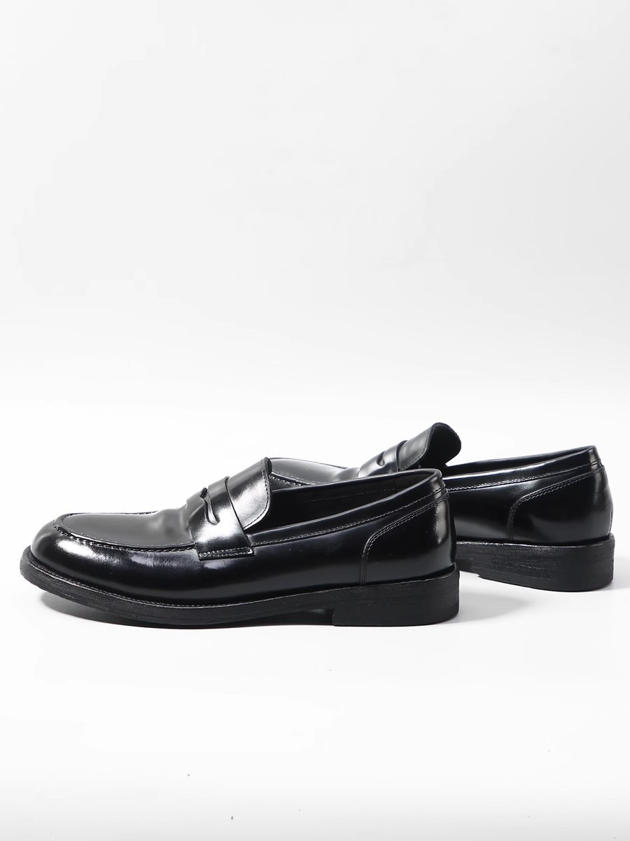 Leather outsole loafers a slip-on wedding shoes Fashion low luxury men's shoes_vogvips.com