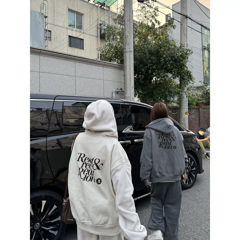 Now 2025 Autumn and Winter New Korean Designer Rr Trendy Brand Sweatshirts for Men and Women Loose Hoodies Couple Tops Now 2025 Autumn and Winter New Korean Designer Rr Trendy Brand Sweatshirts for Men and Women Loose Hoodies Couple Tops