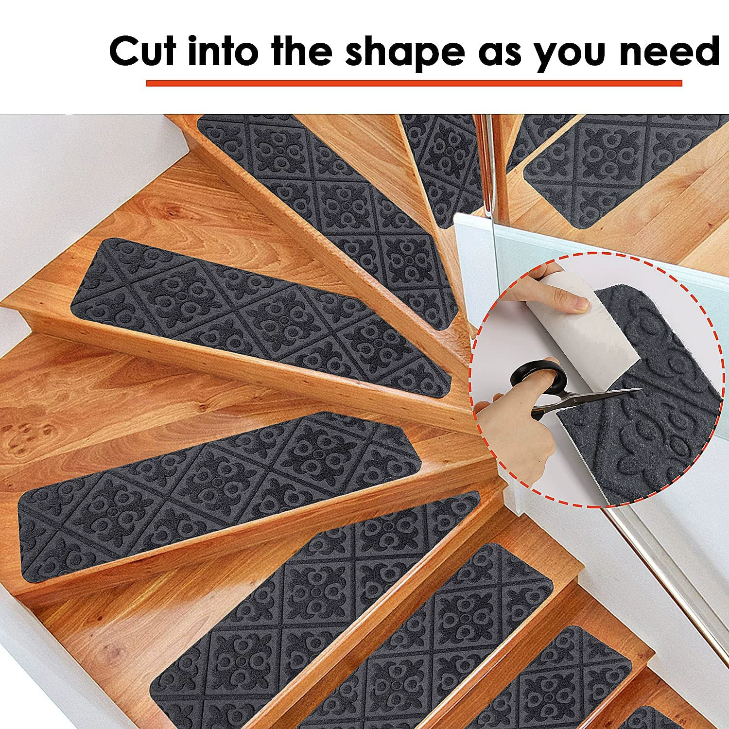 Self-adhesive floor lighting for stairs, carpet, Amazon, custom-made