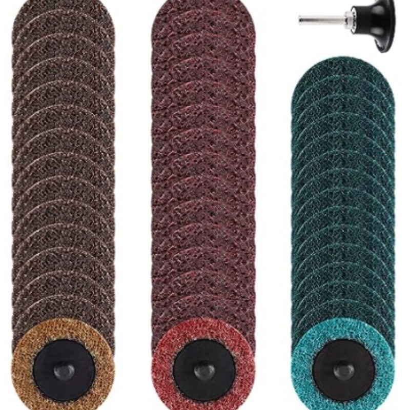 Трансграничный Новый 2-дюймовый нейлоновый Моментный шлифовальный диск из нетканого материала Моментный шлифовальный диск полировальный диск черная алмазная полировальная пленка