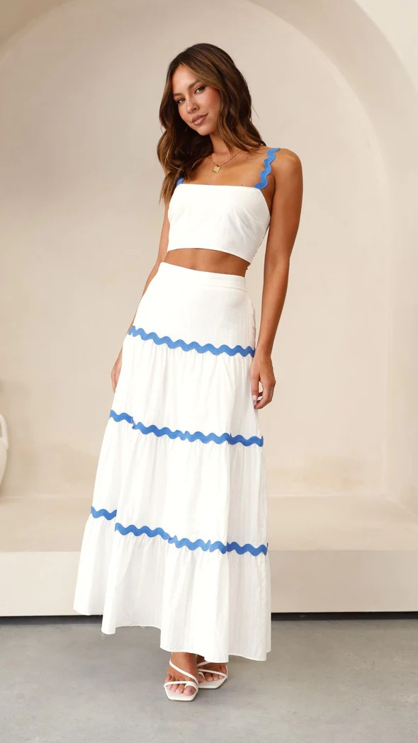 329g Weight Sleeveless Sleeve Length Spandex, Polyester Fabric Type Skirt Co-ord Set Sets Type 2 Pieces Set Quantity Daily Occasion U Neck Neckline Regular Fit Fit Type Solid Color Pattern Summer, Spring Season Women's Gender Preppy Style, Classic Style Style Daily Women's Preppy Style Classic Style Solid Color Spandex Polyester Skirt Co-ord Set Skirt Sets 12