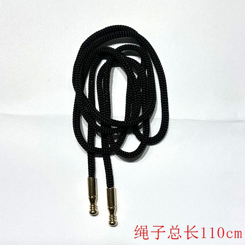 欧美风领带绳男BoloTie项链腰带绳搭配帽子绳精致配饰配件