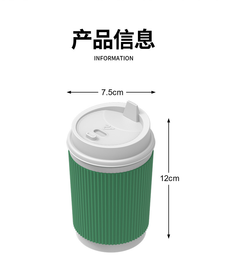 New Car Ashtray with Stainless Steel Liner Inside the Car, Anti-Fly Ash, High-End Led Light with Cover, Car Ashtray