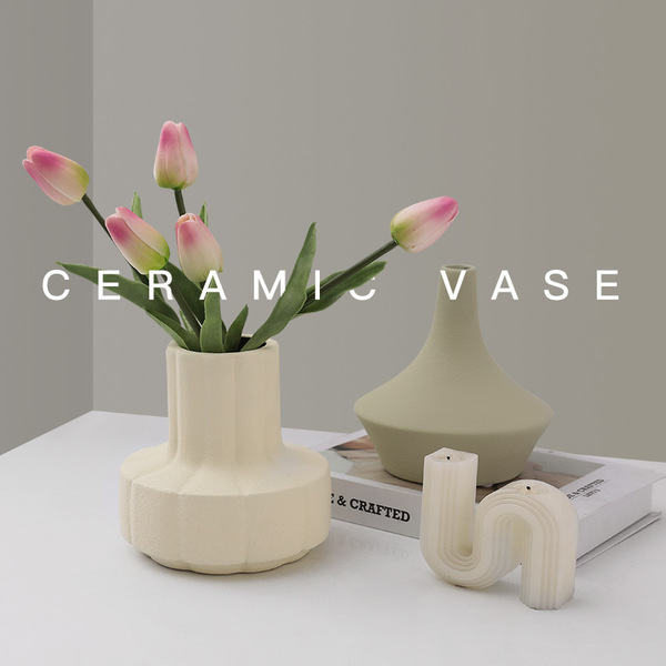 Brand cream ceramic decorations for living room