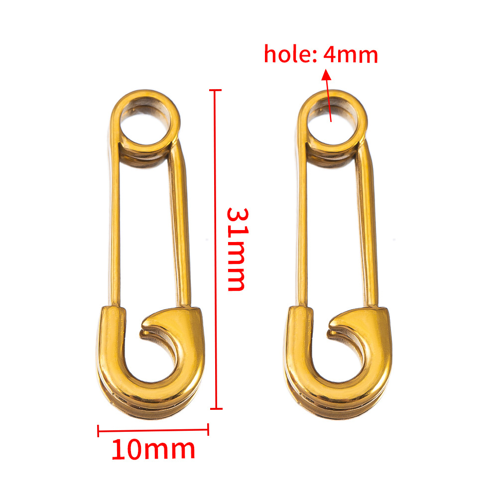Golden pin