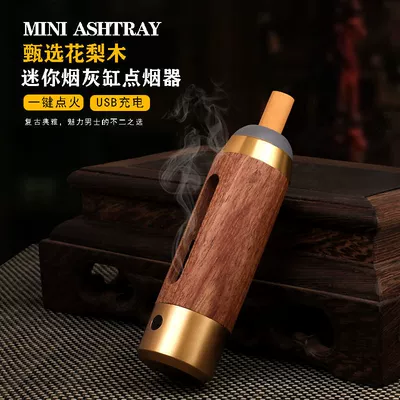 Car ashtray, lazy car smoking bullet-free