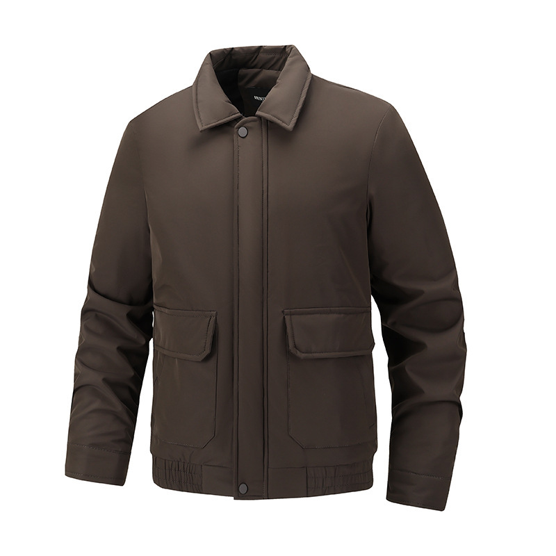 New autumn and winter anti-wrinkle, no-iron, fashionable workwear Detroit jacket with a turn-down collar, high-quality casual coat for men New autumn and winter anti-wrinkle, no-iron, fashionable workwear Detroit jacket with a turn-down collar, high-quality casual coat for men