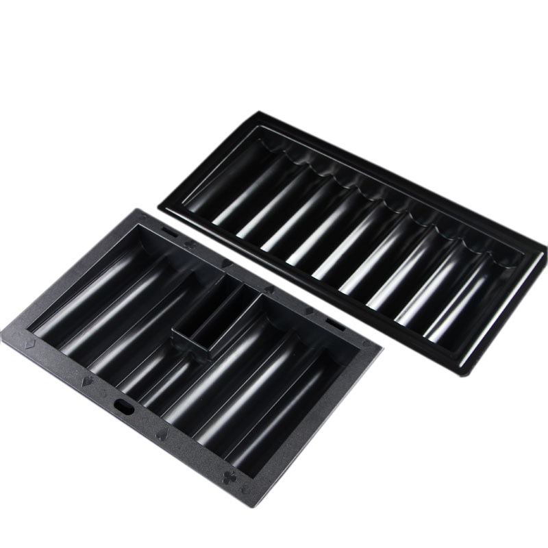 Plastic Chip Tray Storage Box Return Storage Box Tray Shelf Collection 6 Gridss 350 Yards or 10 Gridss 500 Yards