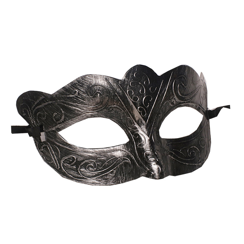 Transfronterizo Halloween Baron Prince Máscara de media cara Mujer Adulto Fiesta de baile retro Niños Máscara de fiesta retro