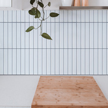 即剥即贴滴胶墙贴白色百搭3d立体墙贴厨房卫生间洗手台防水耐高温