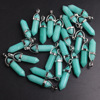 Quartz, organic agate crystal, bullet, necklace, pendant, wholesale