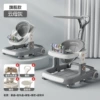 563 cross-border exclusive supply/English/luxury model mica gray--musical toy tray + push handle + foot pad + parasol