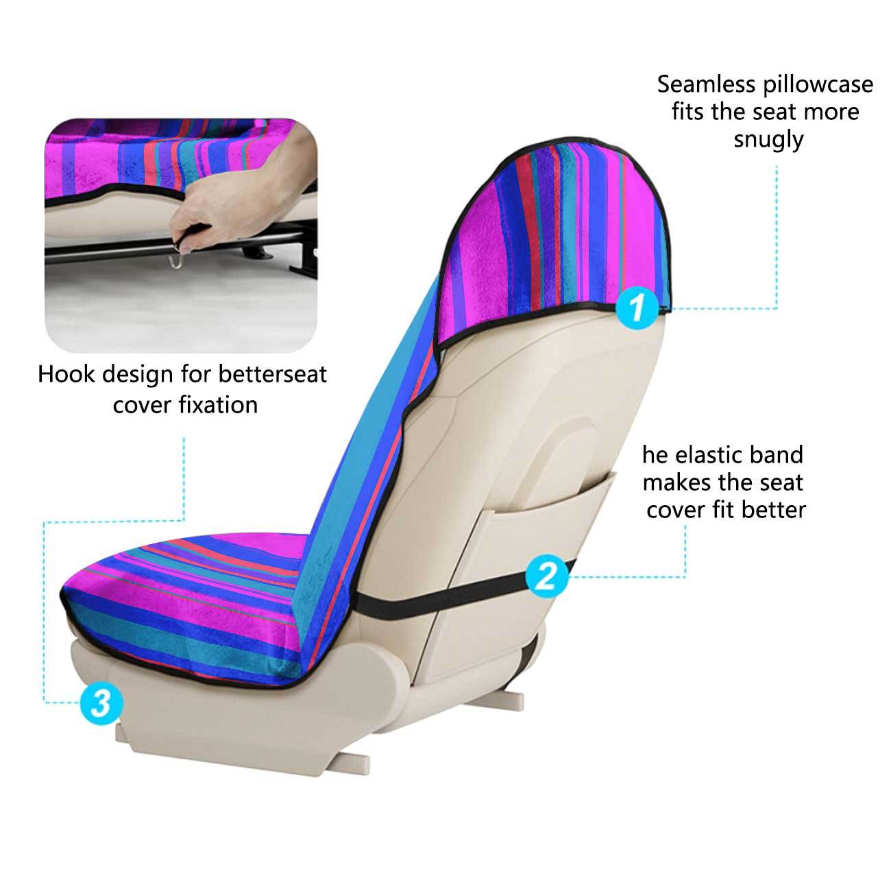 Car seat towel cover, front seat protector, suitable for gym and exercise, universal for all seasons, car use 169