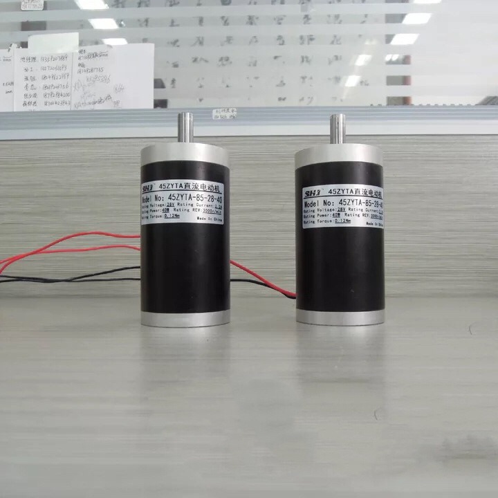 厂家供应40W防水电机有刷直流电机