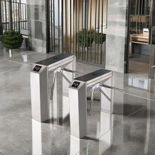 Factory price three roller gate pedestrian access gate subway site cinema scenic spot attendance access control system ticket check