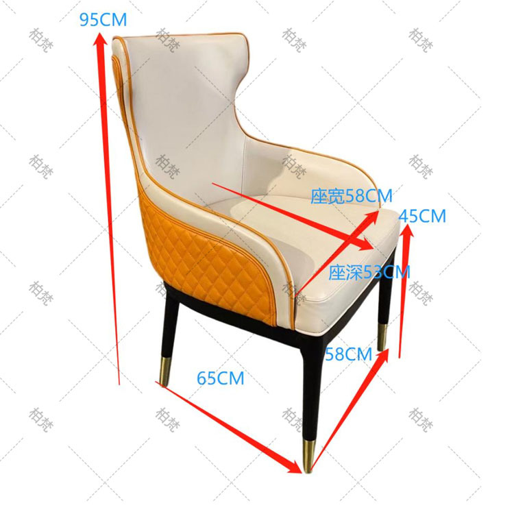 Sillas de comedor de alta gama para habitaciones privadas de hotel, sillas de comedor vintage de diseño, sillas de ratán de madera maciza, sillas de ocio, exclusivamente para suministro transfronterizo.