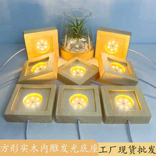 ������ˮ��ʯ������ľ�l����� LEDľ�|Сҹ���⹤ˇƷ�[�����l