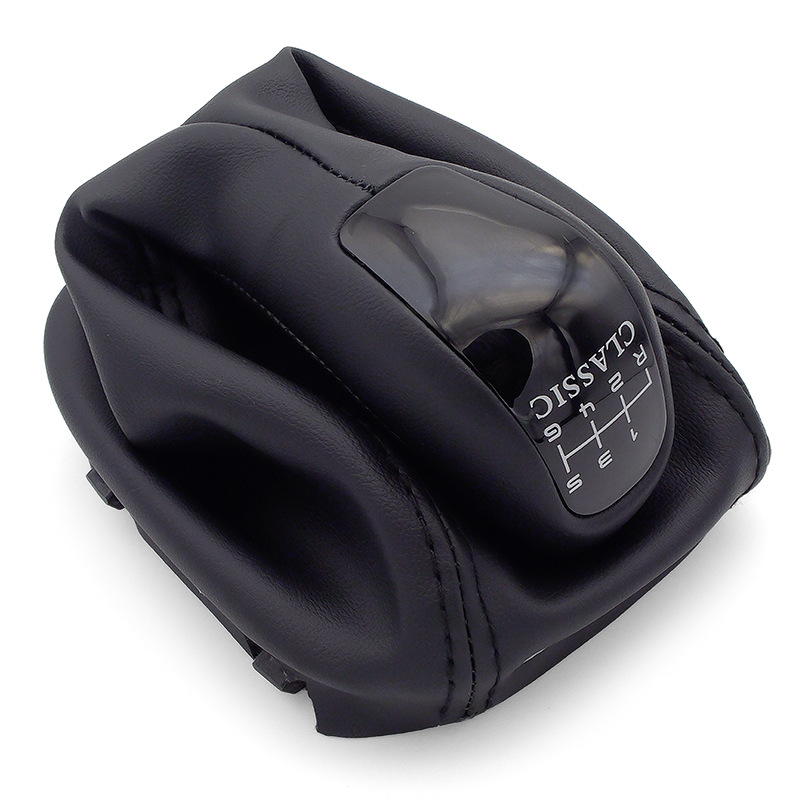 Auto Parts Gear Head Suitable for Mercedes-Benz W203S203 Leather Dust Cover Gear Lever Shift Handball Parts