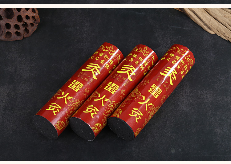 Smokeless Moxa Stick 4cm Thick Charcoal Moxibustion Bar for Full Body Warming Care specifications