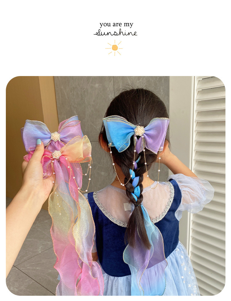 Preț 10 USD 1 buc fete agrafe de păr cu bandă de păr împletită cu arc de păr pentru copii, accesorii de păr pentru fete și fete, agrafe de păr ..._voghion.com