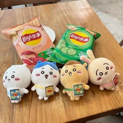 国境を越えたアニメ自嘲熊シリーズマッサージぬいぐるみストラップchiikaoクリエイティブキーホルダープレゼント