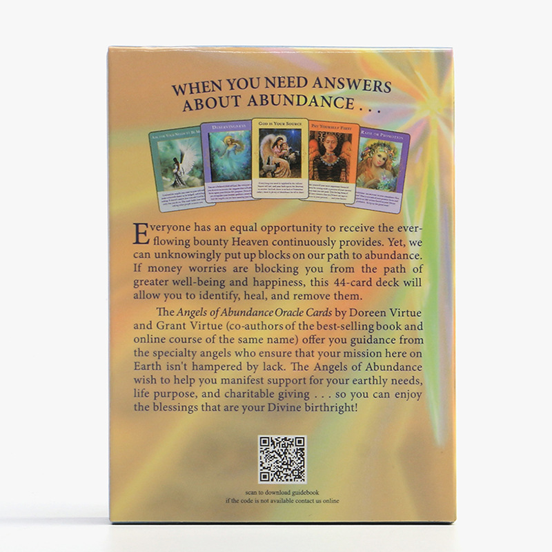 Cartes de tarot des anges de fortune oracle de l abondance_voghion.com