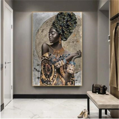 Africa woman fashion Art poster Printed painting Home Furnishing Decorative wall Art draw