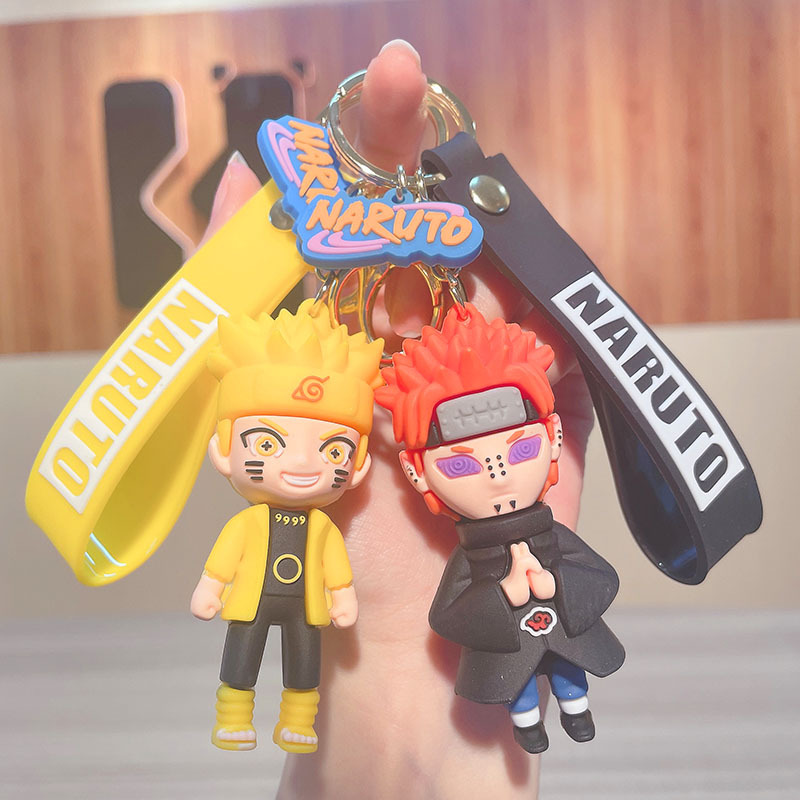 アニメの火影忍者の鍵は自動車のゴムを垂らします。