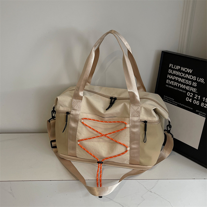 Bolsa de viaje simple de moda, bolsa de yoga deportiva, bolsa de natación seca y húmeda, bolsa de mano de corta distancia
