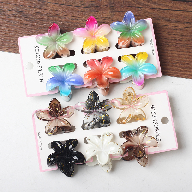 新商品のかわいい六点セットの卵の花の夏のリゾート風はビーチの海辺のカードの後頭部を挟みます。|undefined