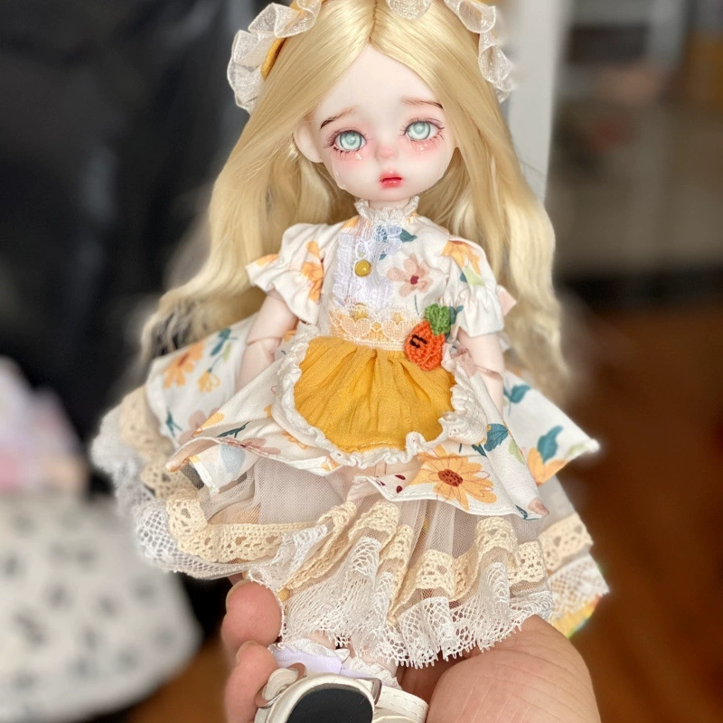 6 точек Домашний BJD30 см сустав mjd кукла Макияж кукла 3D реальный глаз девочка игрушка наряд кукла