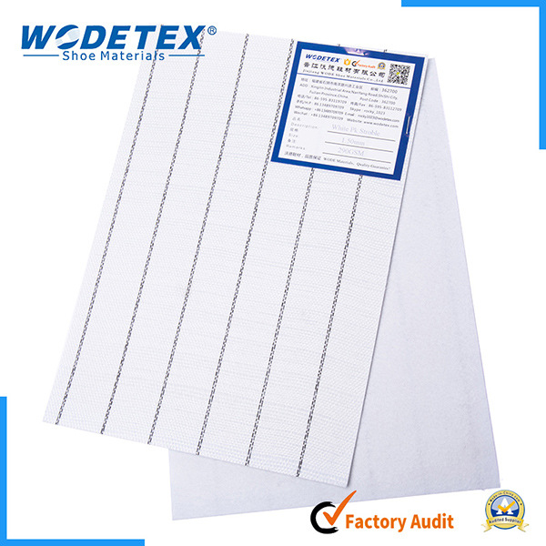 白色化纤维条纹中底板鞋用灰色中底布鞋用无纺布
