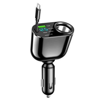 telescopic line with cigarette lighter: Mobil şarj cihazları
