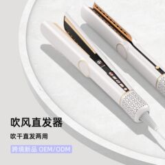 国境を越えた新製品エアフローヘアアイロン、ウェットヘアとドライヘア両用ヘアドライヤー、熱ダメージなし、家庭用恒温ストレートヘアアイロン