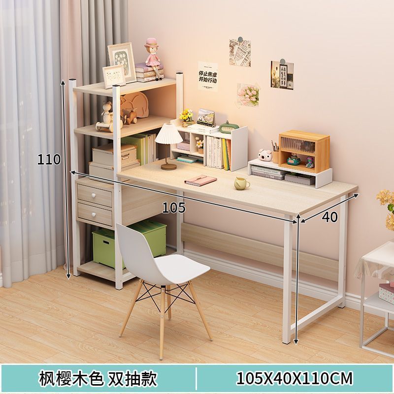 Escritorio de computadora, estante combinado, escritorio de escritorio, escritorio de alquiler simple, escritorio de oficina, dormitorio simple, escritorio